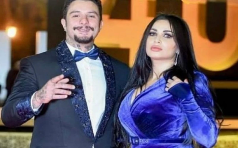 تسريب صورة لزوجة أحمد الفيشاوي الألمانية الذي رفض الاعتراف بنجله منها والجمهور مصدوم.. "ملكة جمال"!!